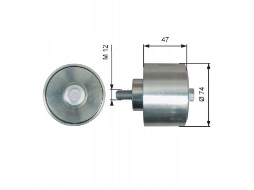 T36637 Rolka Zwrotna Paska Wieloklinowego Gates