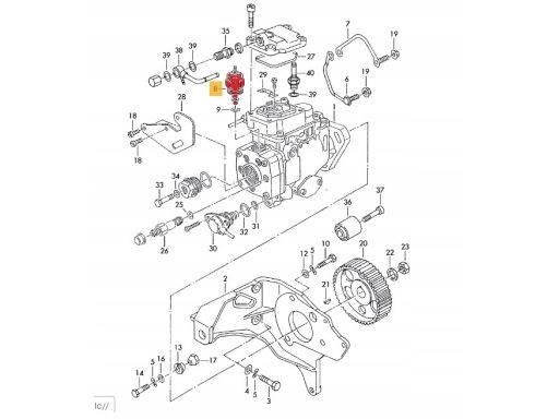 F 002 D13 642 Element Pompy Paliwa Bosch