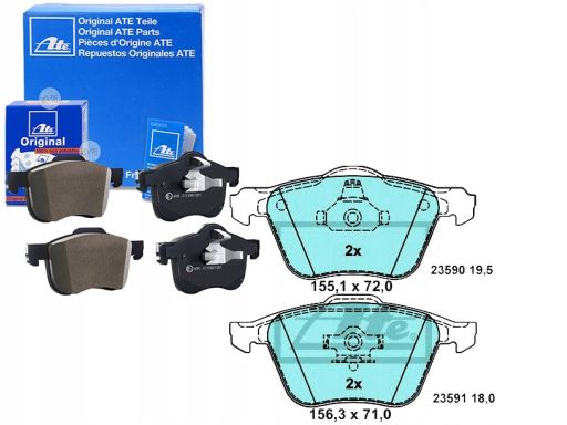13.0470-7187.2 Klocek Hamulcowy Kpl. Ate