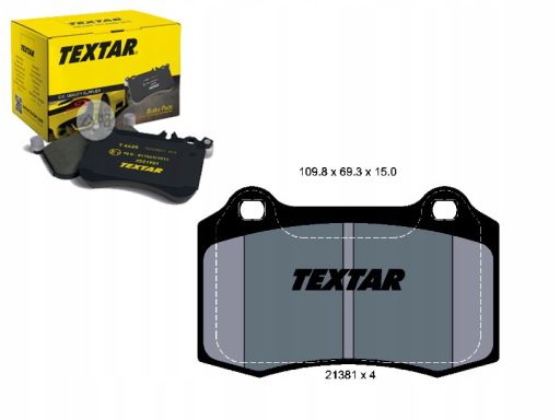 2138102 Klocek Hamulcowy Kpl. Textar