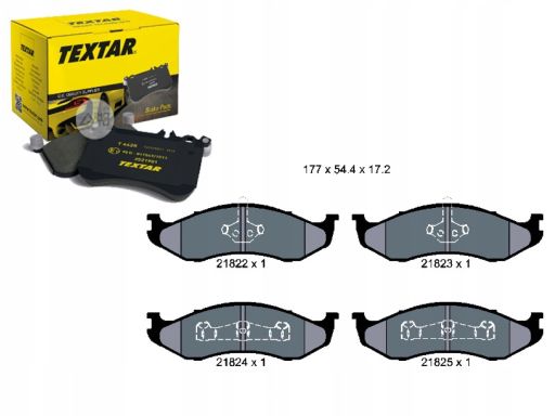 2182202 Klocek Hamulcowy Kpl. Textar