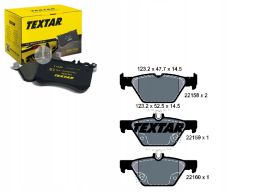 2215801 Klocek Hamulcowy Kpl. Textar