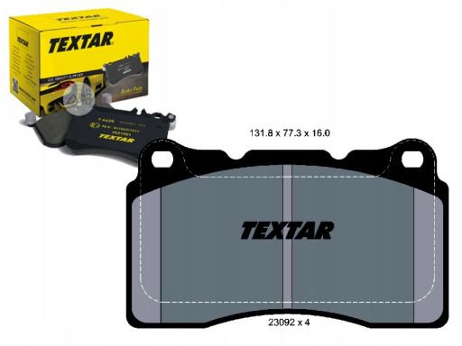 2309203 Klocek Hamulcowy Kpl. Textar