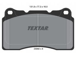 2309203 Klocek Hamulcowy Kpl. Textar