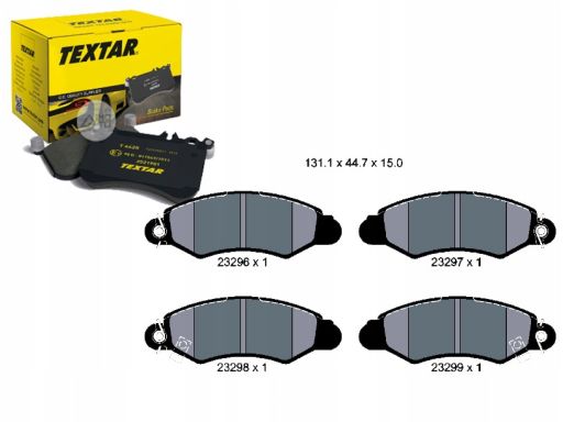 2329601 Klocek Hamulcowy Kpl. Textar