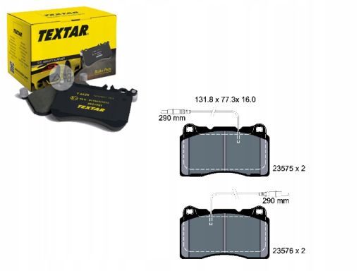 2357501 Klocek Hamulcowy Kpl. Textar