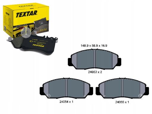 2405301 Klocek Hamulcowy Kpl. Textar