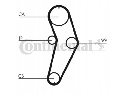 Ct709 Pasek Rozrządu Continental Ctam Con