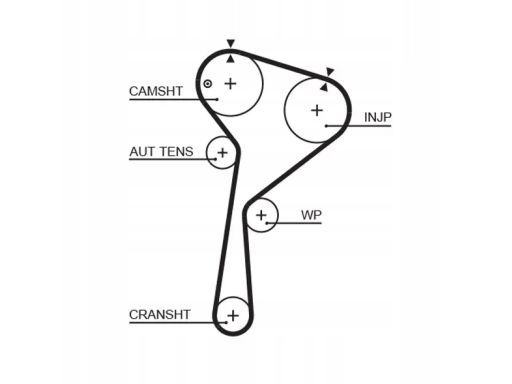 K015712Xs Zestaw Paska Rozrządu Gates