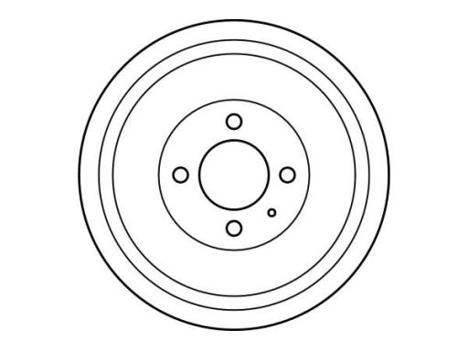 Db4300 Bęben Hamulcowy Trw