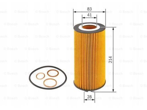 F 026 407 026 Filtr Oleju Bosch