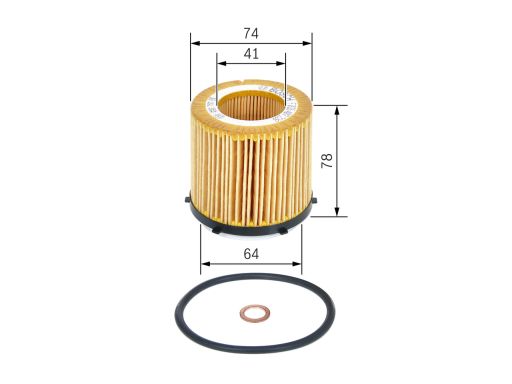 F 026 407 228 Filtr Oleju Bosch