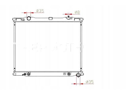 D70305Tt Chłodnica Silnika Thermotec