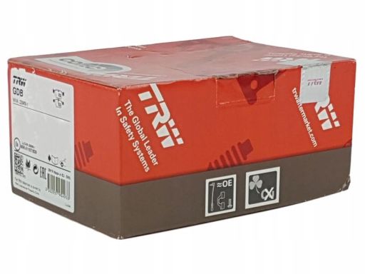 Mcb800 Klocki Ham. Moto. (Organic) Sym 250 Quad Trw