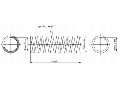 Se3528 Sprężyna Zawieszenia Monroe