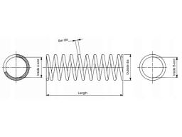 Se3528 Sprężyna Zawieszenia Monroe