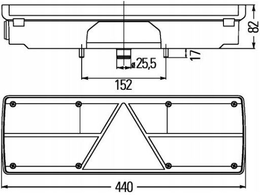 Lampa Tylna 2Vp 340 450-151