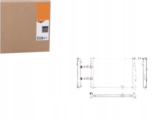 53755 Chłodnica Silnika Nrf