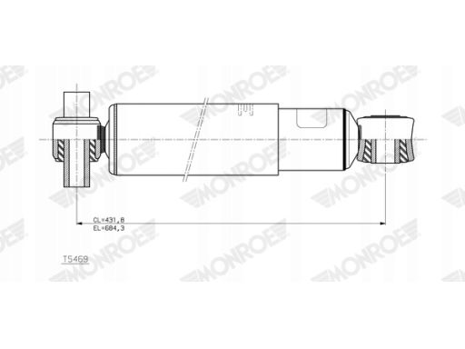 T5469 Amortyzator Monroe