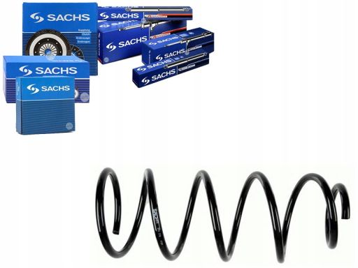 993 206 Sprężyna Zawieszenia Przód L/P Pasuje Do: Citroen C8, Fiat Uly