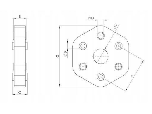 00412529 Przegub Napędowy Ted-Gum
