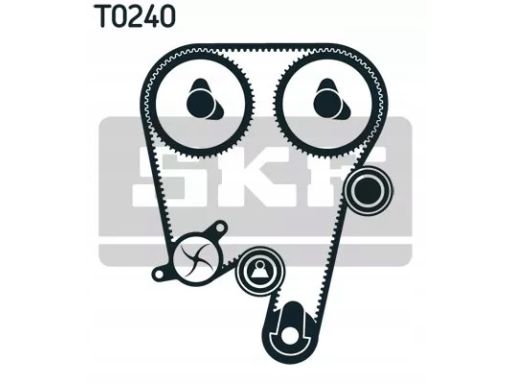 Zestaw Paska Rozrządu Rozrząd Kpl. (Pasek + Rolka) Pasuje Do: Volvo S7