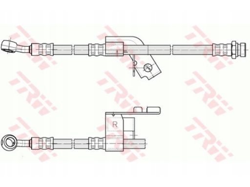 Phd957 Przewód Hamulcowy Elastyczny Trw