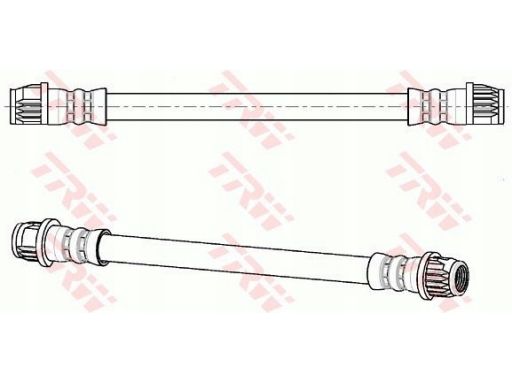 Phb901 Przewód Hamulcowy Elastyczny Trw
