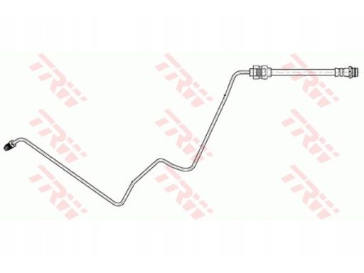 Phd1157 Przewód Hamulcowy Elastyczny Trw