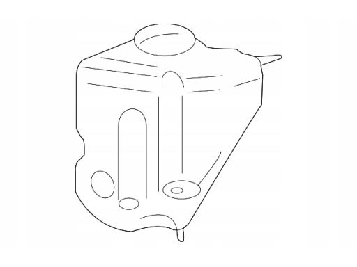 Zbiornik płynu do Spryskiwaczy Mercedes W216 W221