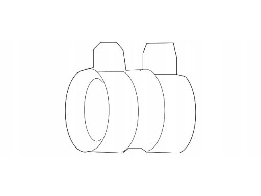 Zacisk Obejma tłumika końcowego Mercedes W156 W176