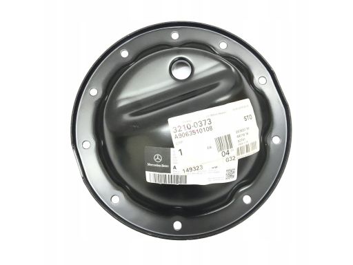 Pokrywa dekiel dyfer Mercedes Sprinter OM741 A9063510308