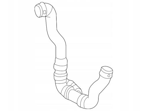 Przewód Wąż chłodnicy Mercedes W207 W212 W218