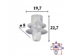 Spinka Tapicerska Rom C70563