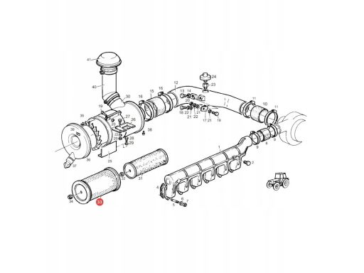 Filtr Powietrza C 23 440/1