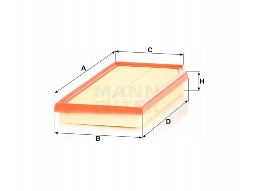 Filtr Powietrza Mercedes C W205 C257 S213 C238 W213 1.5 2.0H