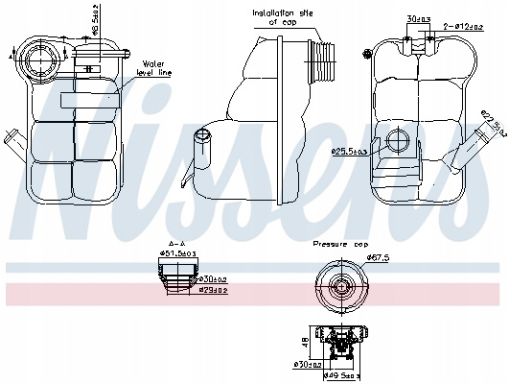 Zbiorniczek Zbiornik Wyrównawczy Płynu Chłodzącego Land Rover Discover