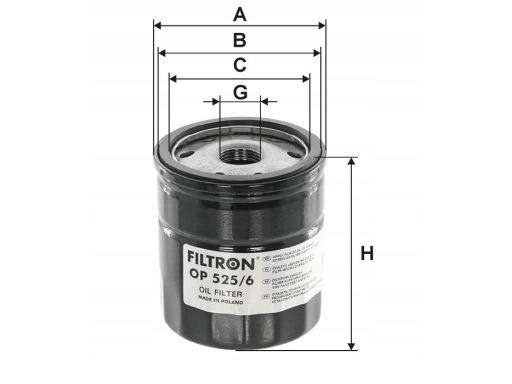 Filtr Oleju Op 525/6