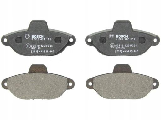 Klocek Hamulcowy Kpl. 0 986 461 119