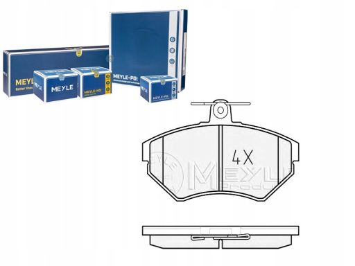 025 219 4516/Pd Klocek Hamulcowy Kpl. Przód , Pasuje Do: Seat Arosa,