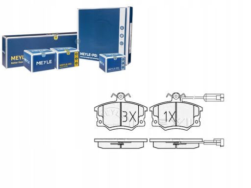 025 208 3317/W Klocek Hamulcowy Kpl. Przód , Pasuje Do: Alfa Romeo 145