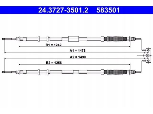 24.3727-3501.2 Linka Hamulca Postojowego Ate