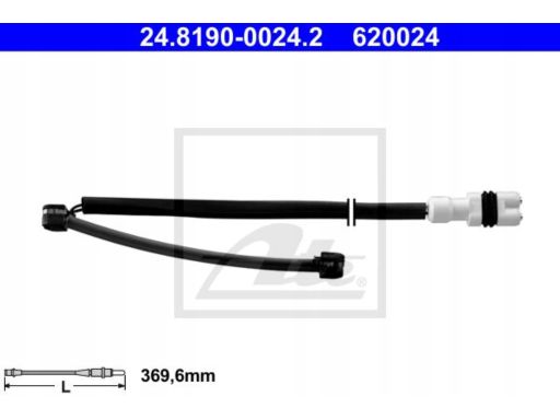 24.8190-0024.2 Styk Ostrzegawczy Zużycia Okładzin Hamul Ate