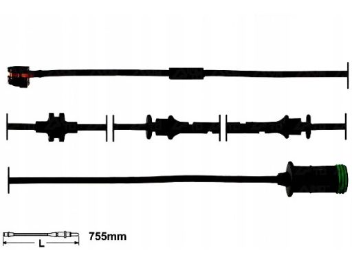 24.8190-0018.2 Styk Ostrzegawczy Zużycia Okładzin Hamul Ate