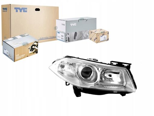 Prawa Lampa Reflektor Przód Renault Megan