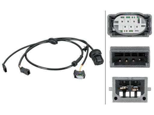 6Pu 012 806-801 Czujnik Prędkości Koła Hella