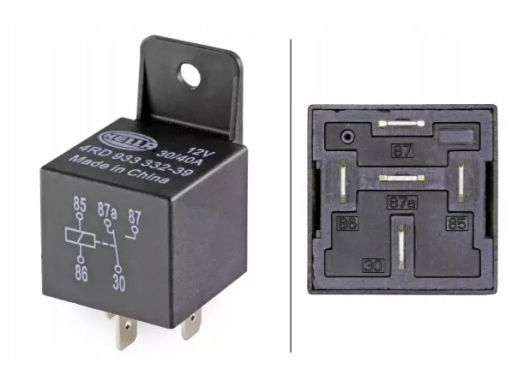 4Rd 933 332-391 Przekaźnik Prądu Pracy 4Rd933 332-391 Hella