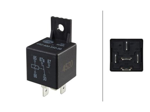 4Rd 933 332-391 Przekaźnik Prądu Pracy 4Rd933 332-391 Hella