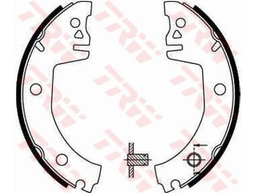Gs8300 Szczęki Hamulcowe Kpl. Trw