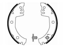 Gs8300 Szczęki Hamulcowe Kpl. Trw